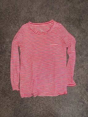 Aerie Real Soft Striped Long Sleeve Tee